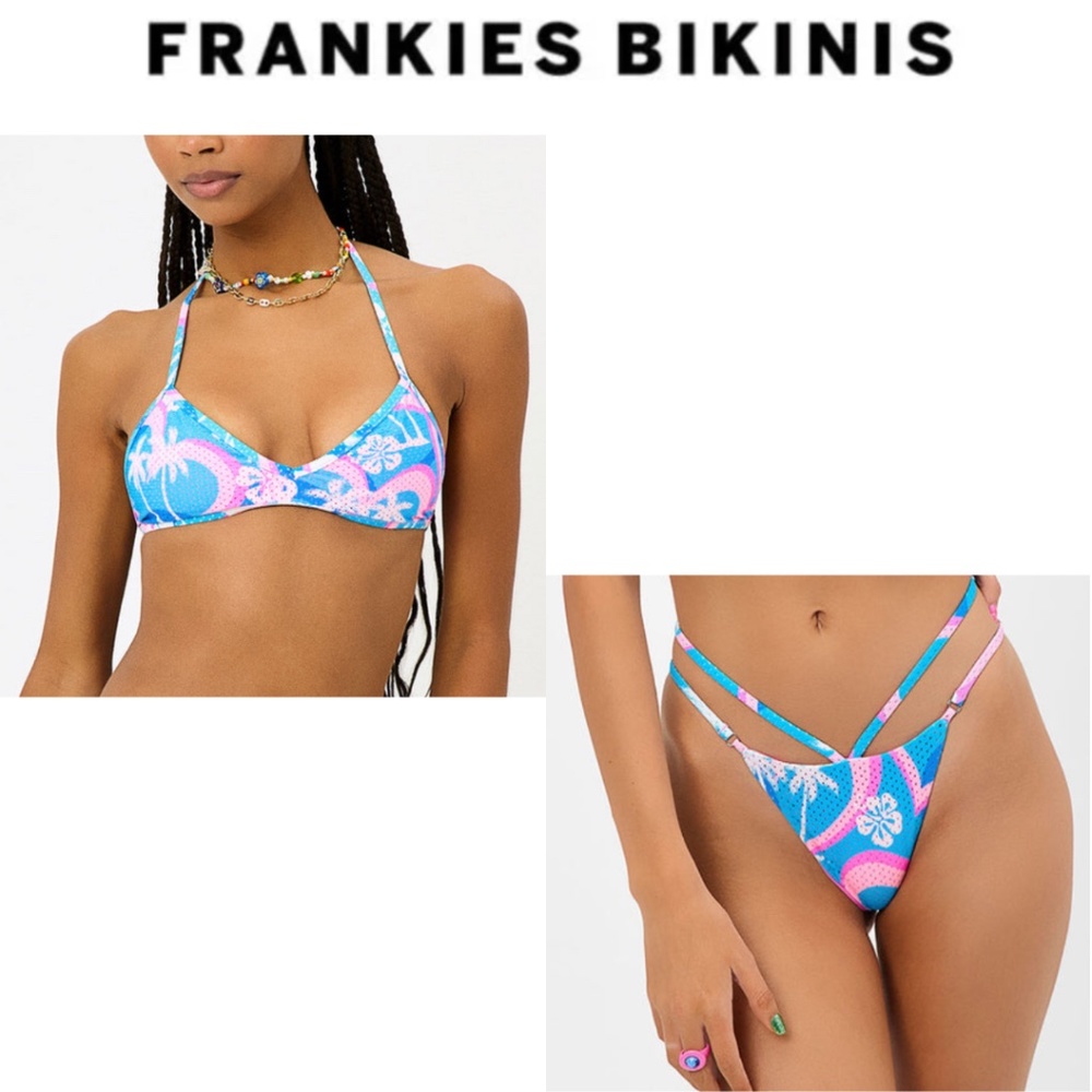 Frankie's Bikinis Mesh Tropic Love Bikini